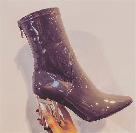 dior perspex heel boots|Dior designer ankle boots.